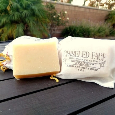 Bath Soap - Ghost Town Barber - Chiseled Face